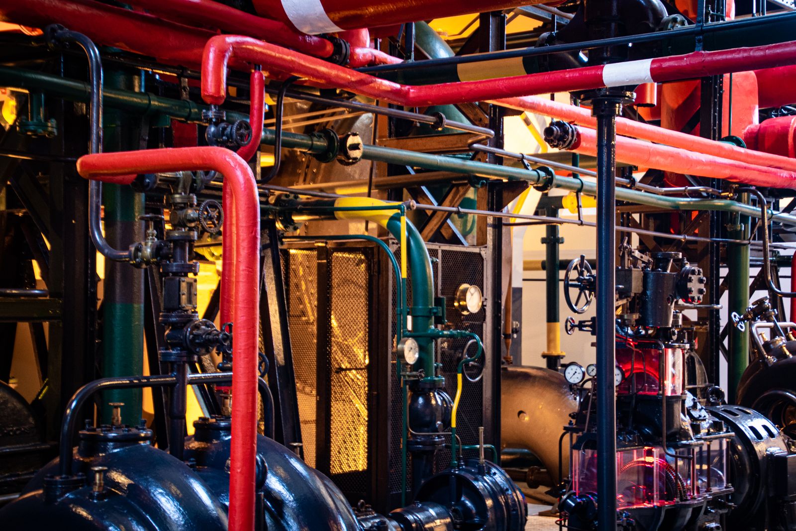 A control room / plant floor